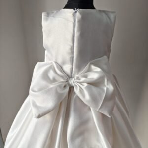 White Party wear design frock collection |Birthday wear frock : NZD-001010 - Image 3