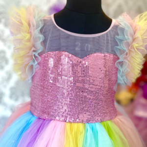 Multicolored frock collection: NZD-0091 - Image 3