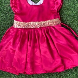 Magenta colour Party wear frock collection |Birthday wear frock | Nazdesign : NZD-0010137 - Image 1
