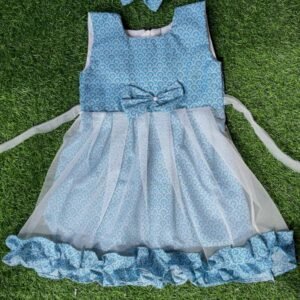 Cotton frock collection with Net layer | Daily wear frock : NZD-0010246 - Image 1