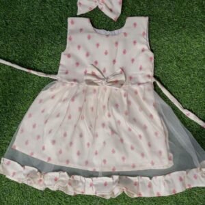 Cotton frock collection with Net layer | Daily wear frock : NZD-0010242 - Image 1