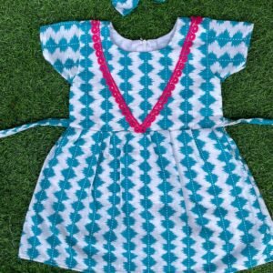 Daily wear frocks frock Item Nazdesign Cotton fabric : NZD-D00012527 - Image 1