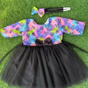 Cotton frock collection with Net layer | Daily wear frock : NZD-0010259