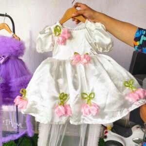 Flower designer Partywear Frock collection: NZD-BD-0001007 - Image 2