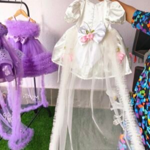 Flower designer Partywear Frock collection: NZD-BD-0001007 - Image 4
